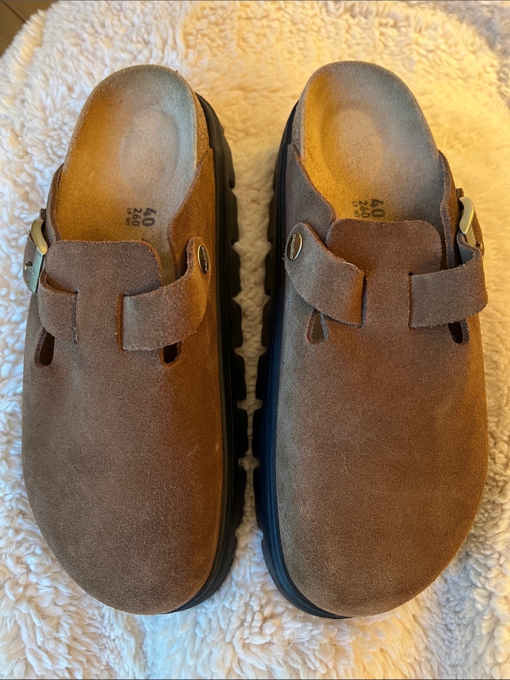 Papillio by Birkenstock Women's Boston
Chunky Suede Clogs-so cute & comfy๐